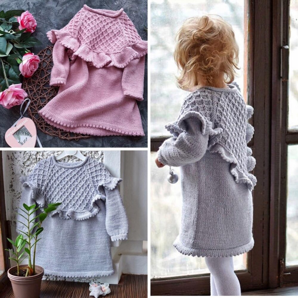 Детское платье Assol Dress (filatova_knitwear)