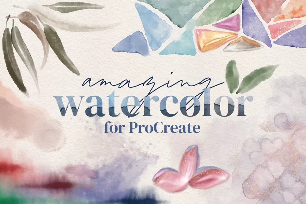 [Кисти] Amazing Watercolor for ProCreate [Alaina Jensen]