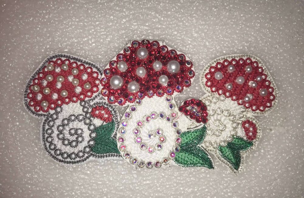 [New Embroidery] Дизайн машинной вышивки Мухомор (varan)