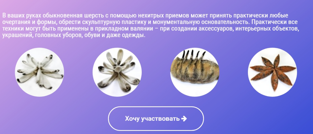 [Студия войлока Felt4Fun] Войлок 3D. Первая ступень (Нина Демидова)