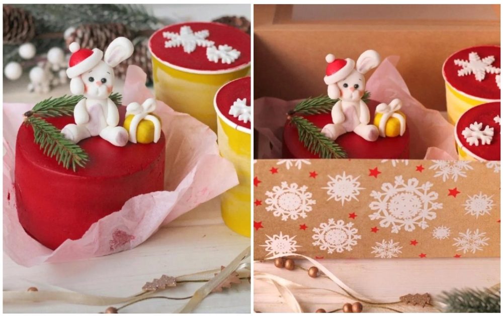 Бенто-торт Шоколадный апельсин и Cake to go (Олеся Шубина)