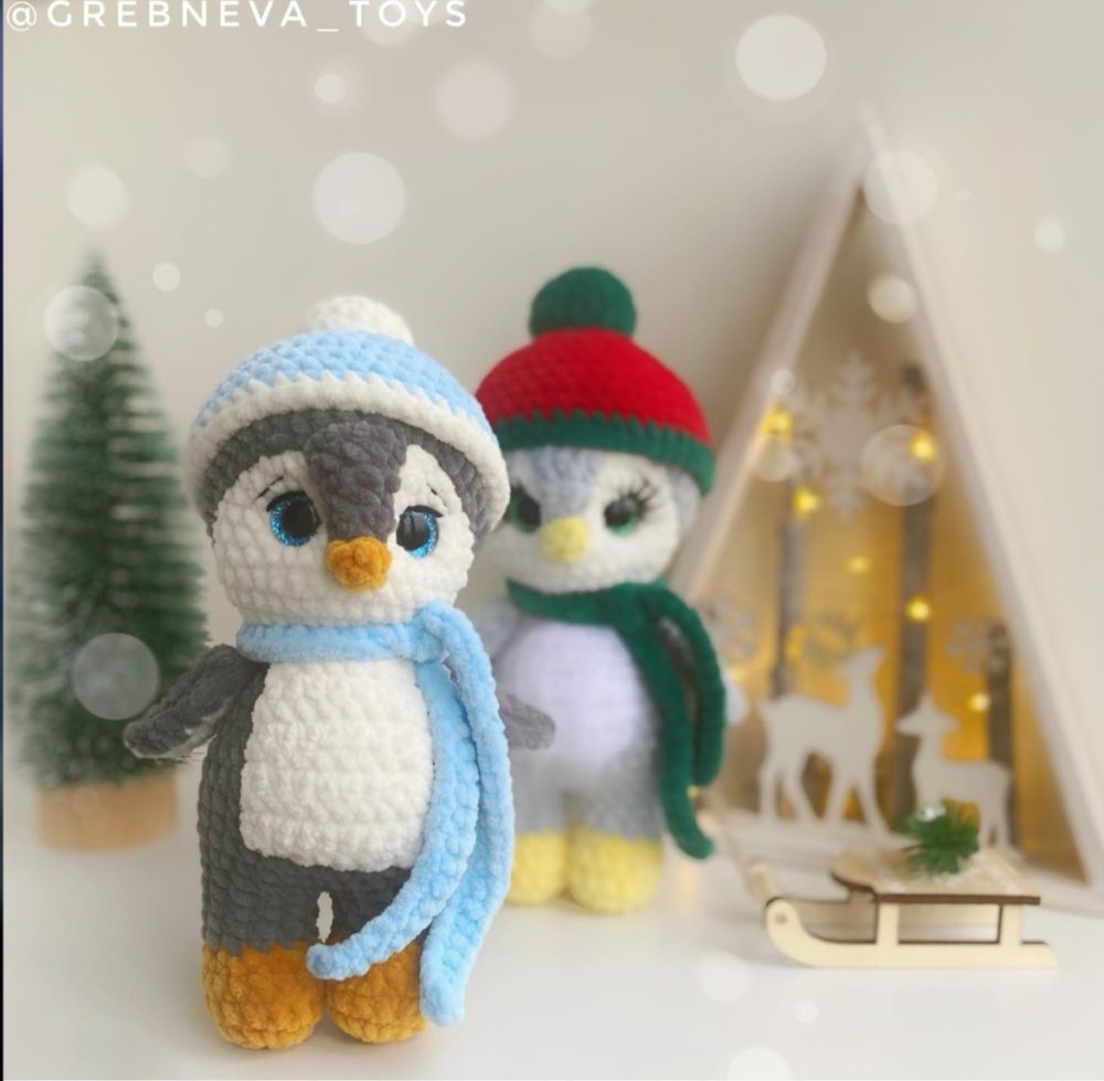 [Grebneva_toys] Пингвинчики (Светлана Гребнева)