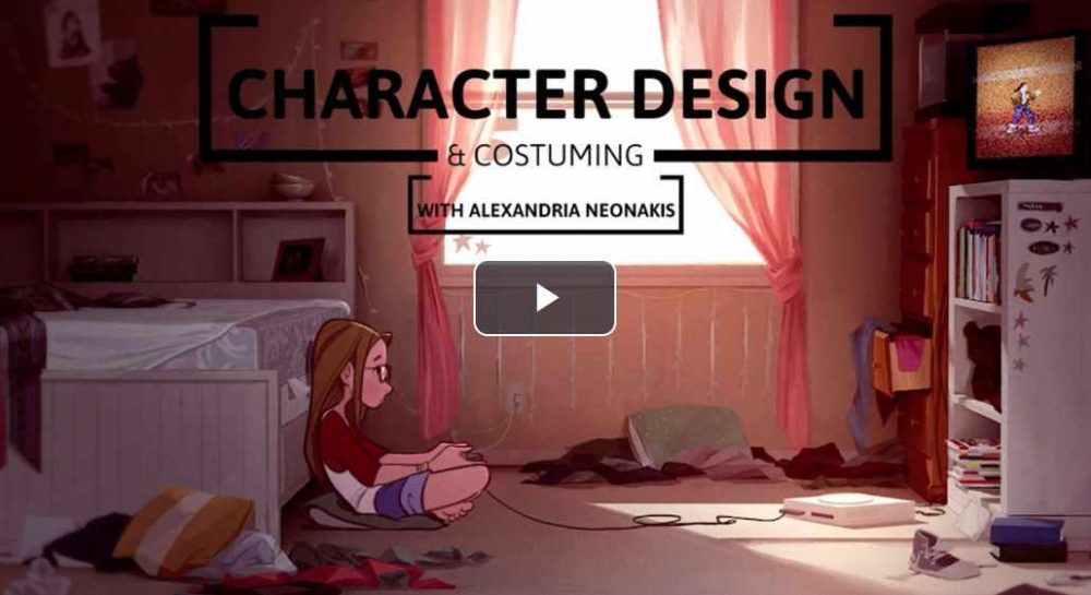 [Schoolism] Дизайн персонажей и костюмирование для игр. Character Design and Costuming for Games (Alexandria Neonakis)