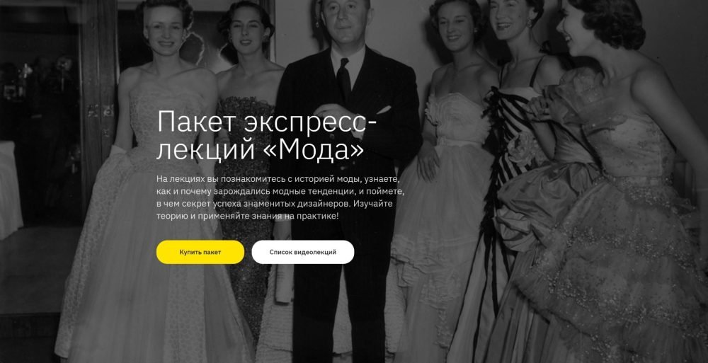 [Правое полушарие интроверта] Пакет экспресс-лекций Мода (Елизавета Фандорина)