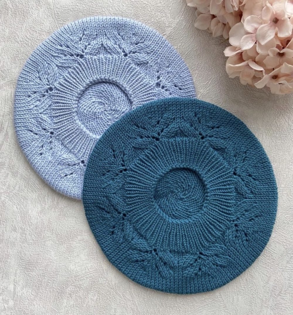 Берет Жасмин (avgustina_knit)