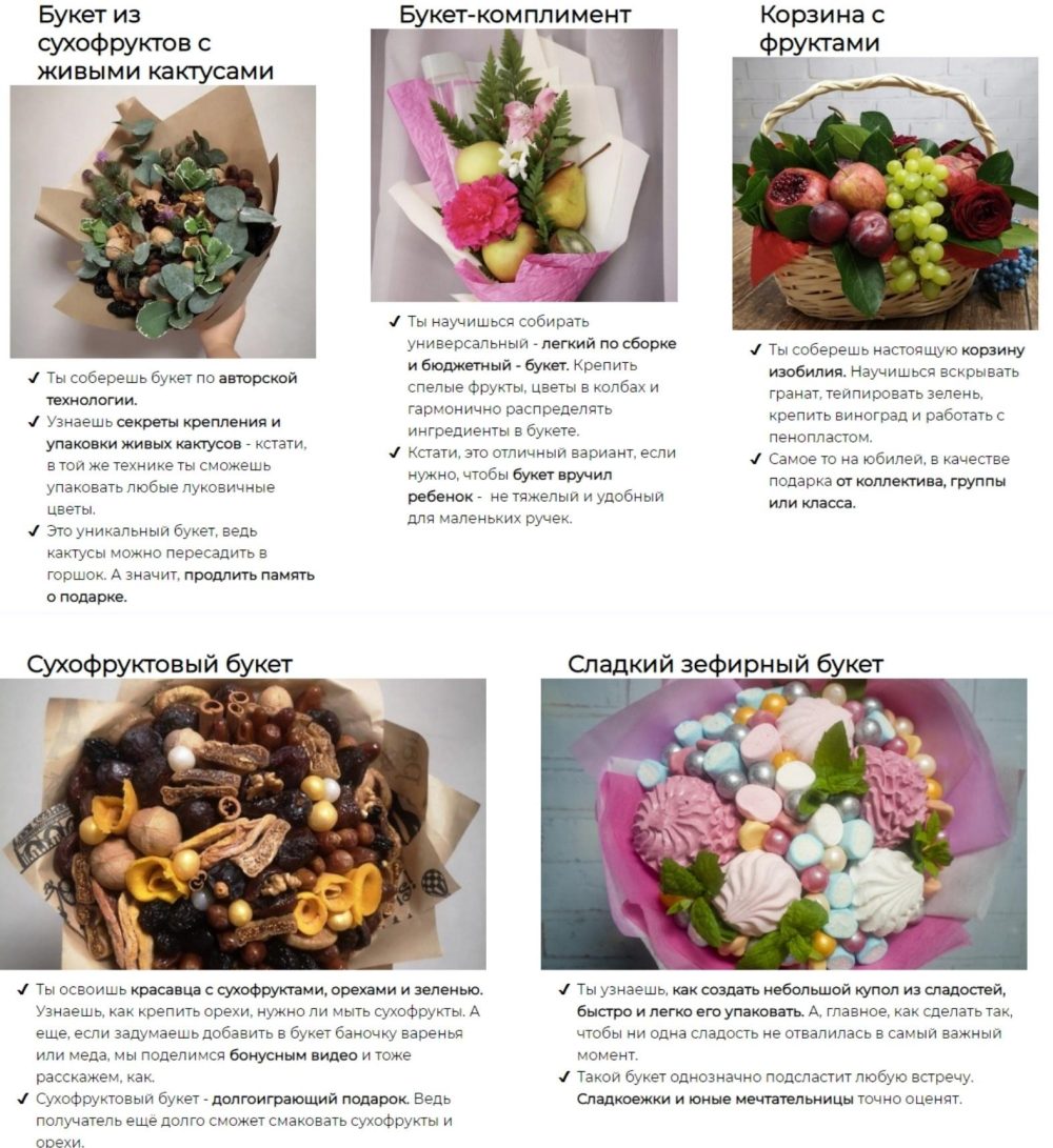 5 универсальных букетов (Кристина Зимина)