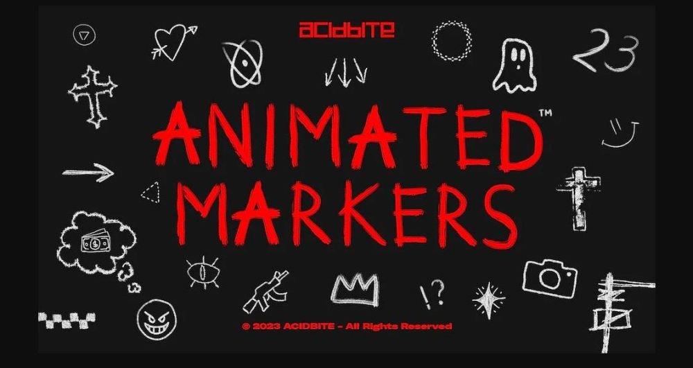 [AcidBite] Эффекты  Animated Markers 2023