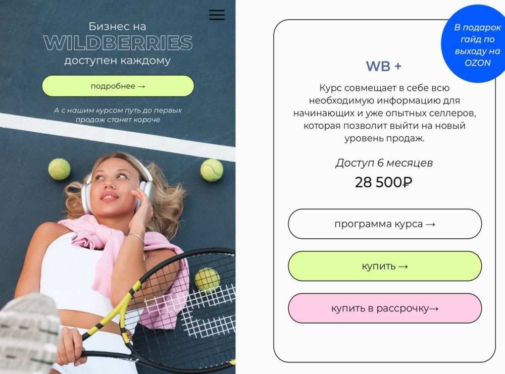 Бизнес на Wildberries доступен каждому. Тариф WB+ (vsjjk place)