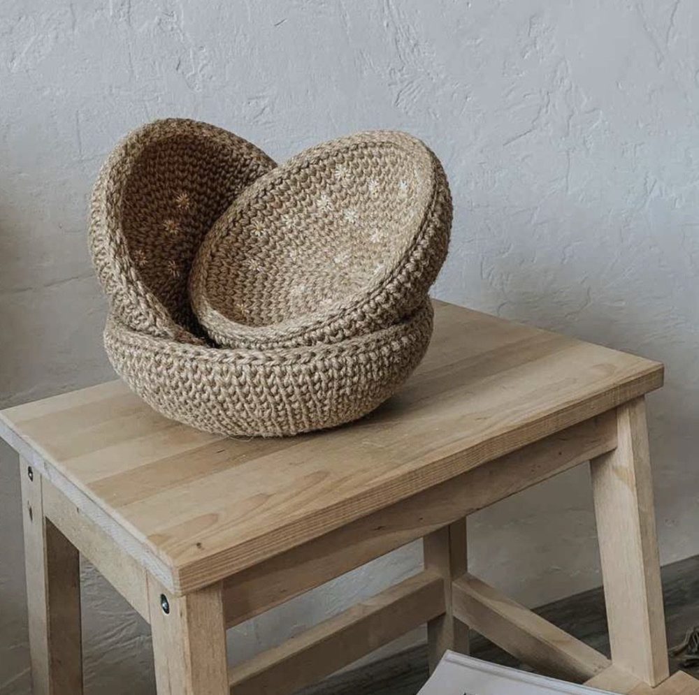 Корзина Кокос (shoddi_knit)