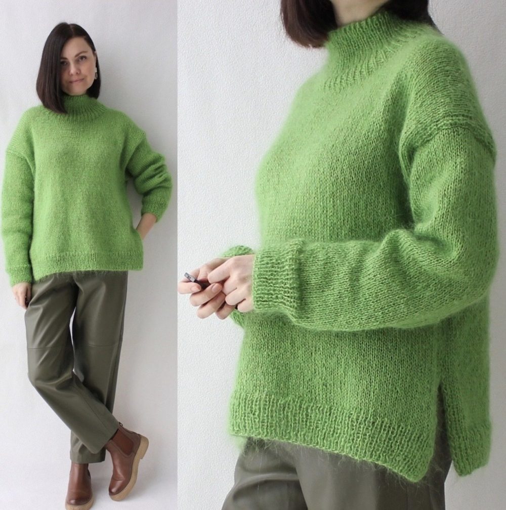 [kuzmina_knitwear] Свитер Trendy Mohair (Елена Кузьмина)
