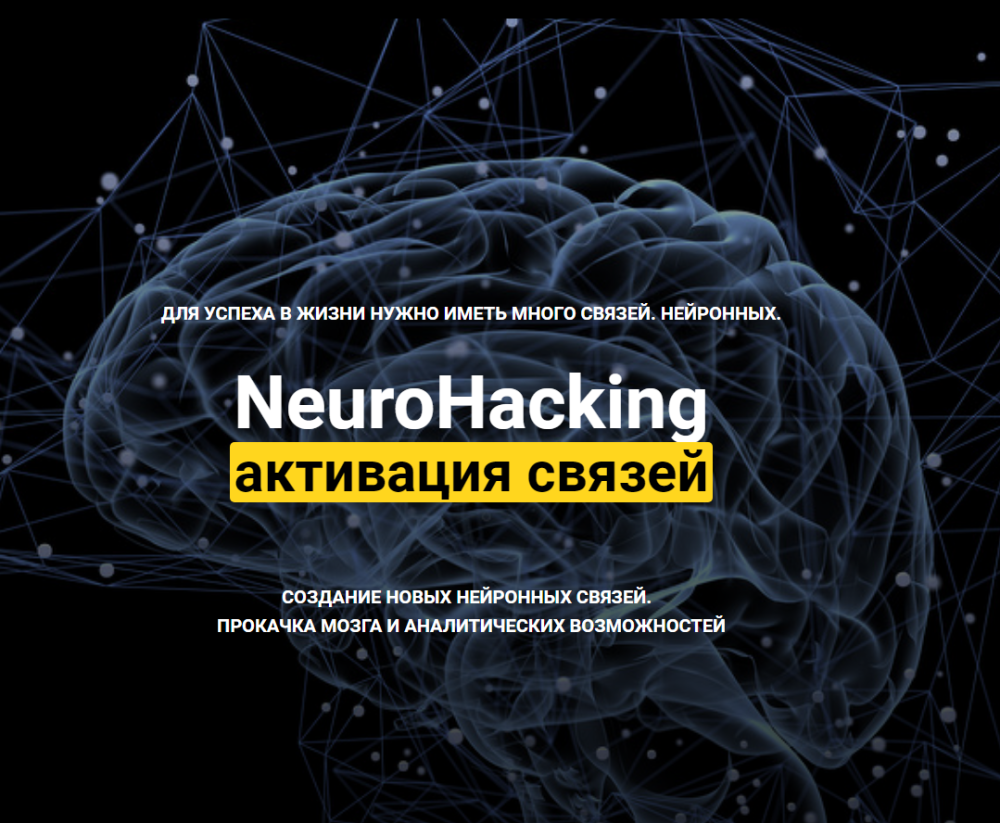 NeuroHacking: активация связей 2021 (Денис Борисов)