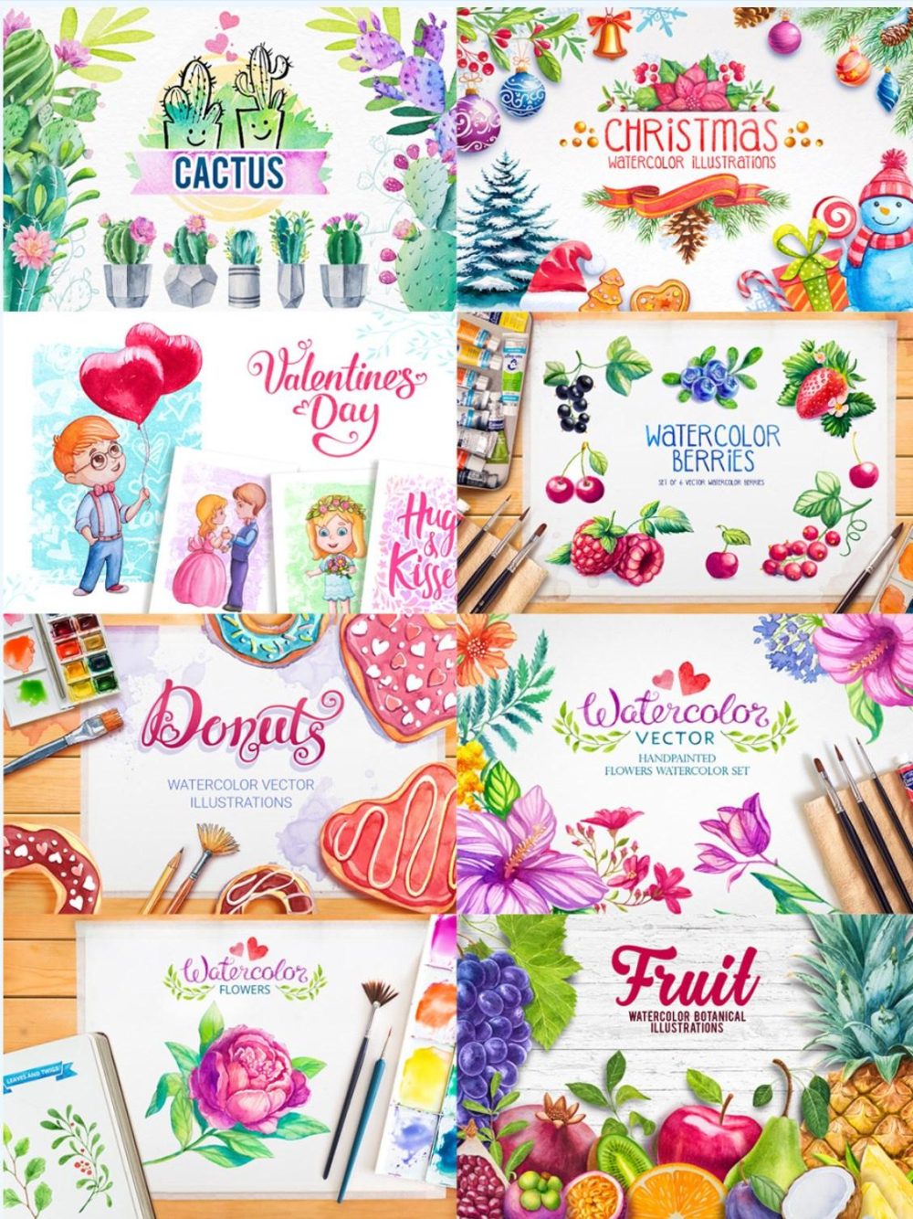 The Exquisite Watercolour Bundle | Изысканный Набор Акварелей (Алекс Грин)