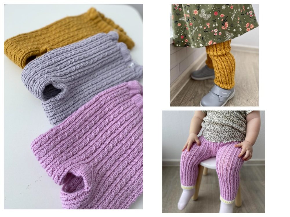 [vladyko.knit] Лосины Bloom_leg (Екатерина Владыко)