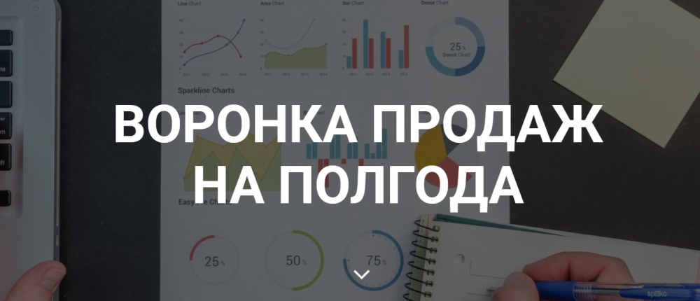 Воронка продаж на полгода (Лейли Ялунина)